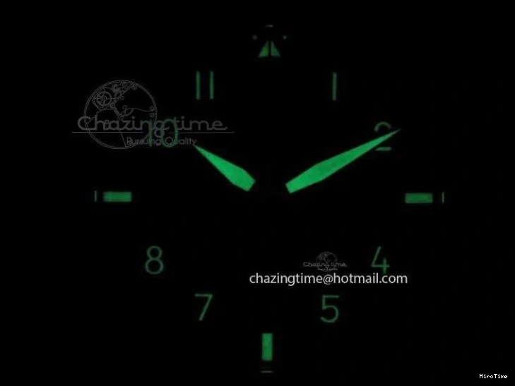 MIROTIME 0725 Pilot Chrono RG 3878 V6F Best Edition Gray Dial On Brown Leather Strap A Contemporary 7254